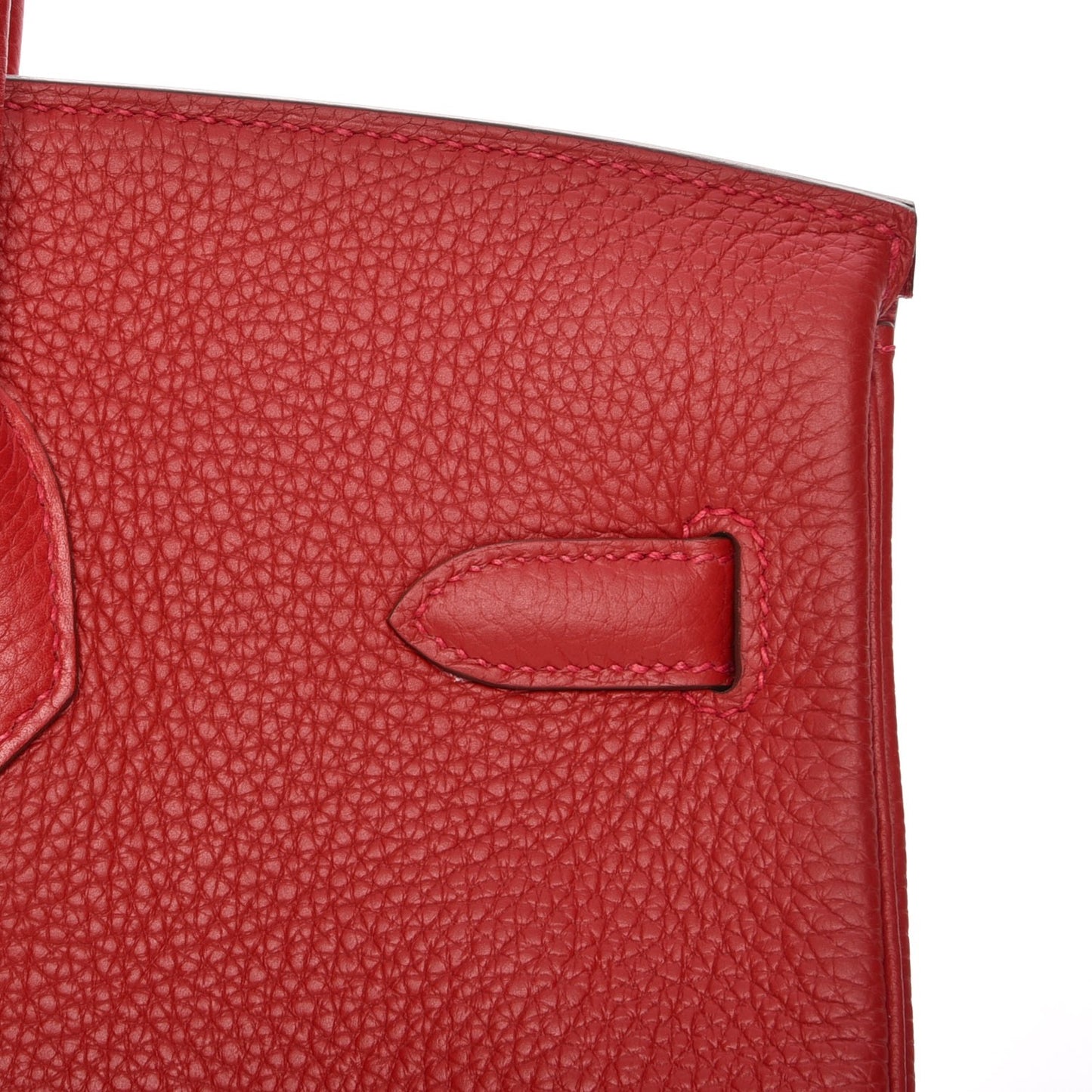Togo Birkin 35 Rouge Casaque