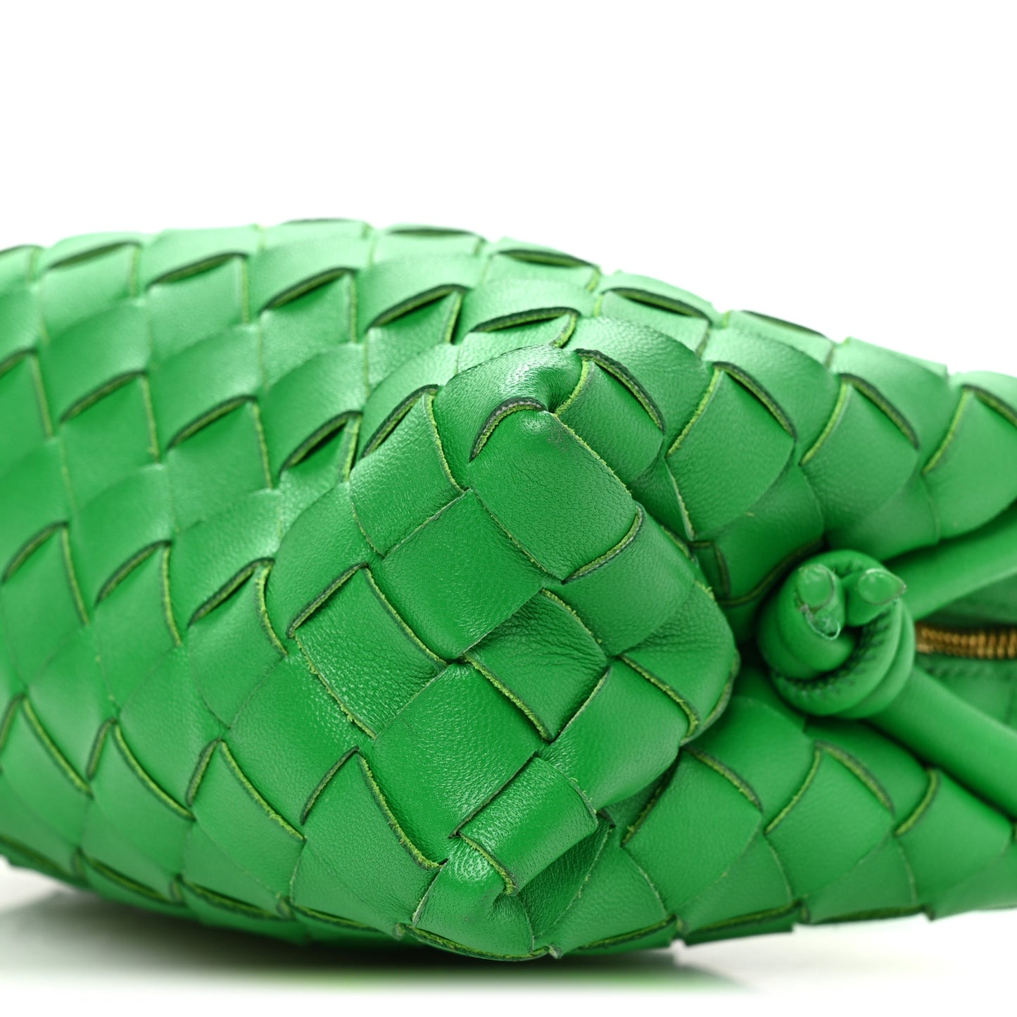 Nappa Intrecciato Small Loop Camera Bag Parakeet