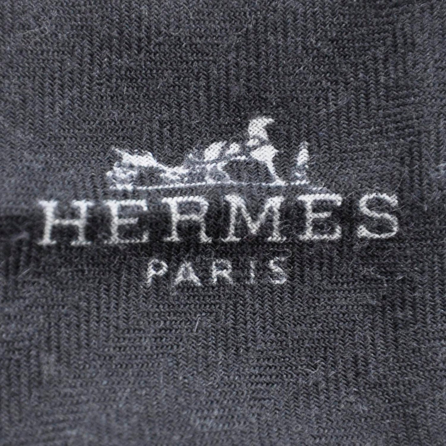 Cashmere Silk Scarf Black White