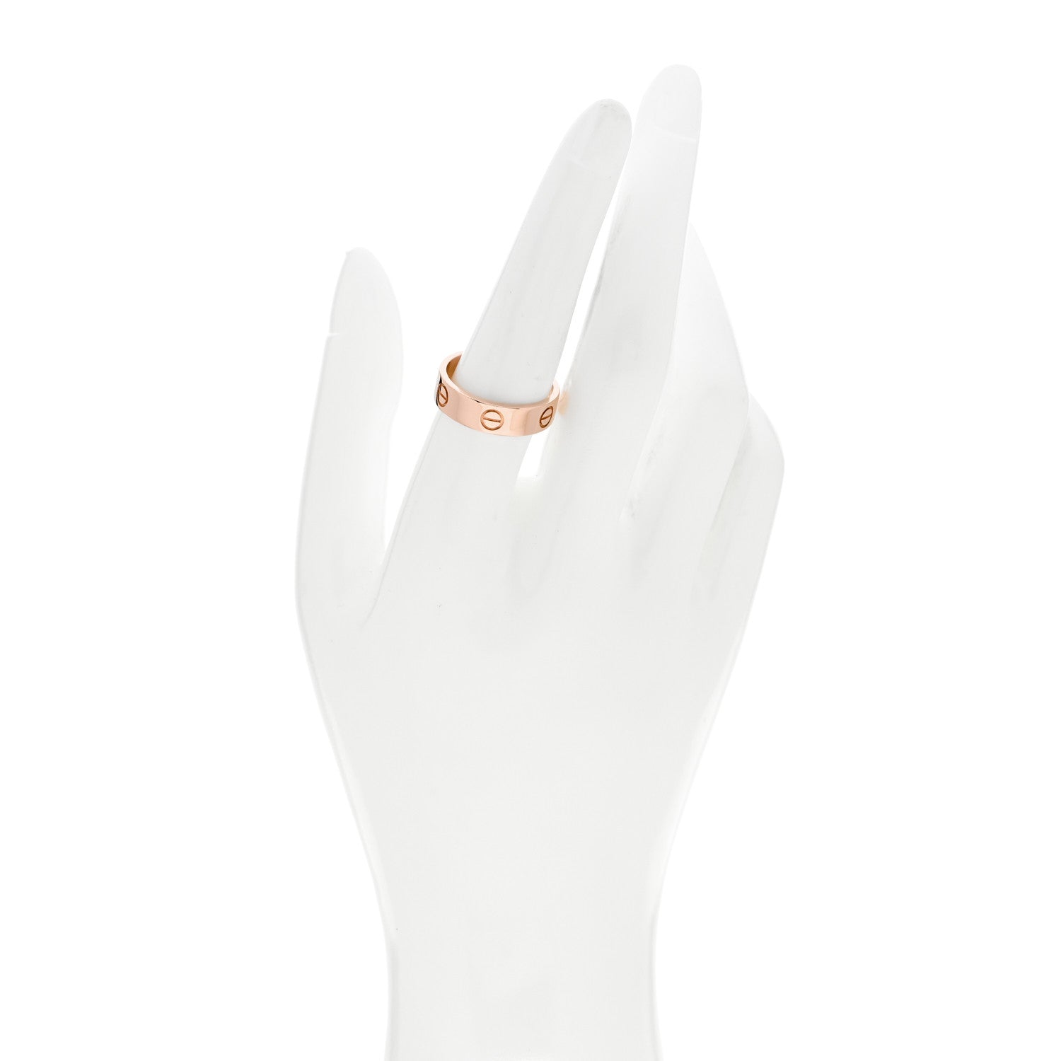 Cartier 18K Pink Gold 5.5mm LOVE Ring 57 8 2 of 4