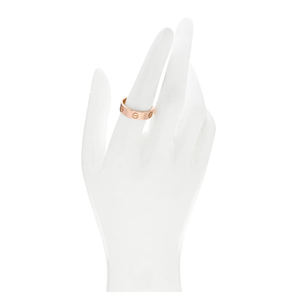 Cartier 18K Pink Gold 5.5mm LOVE Ring 57 8 2 of 4