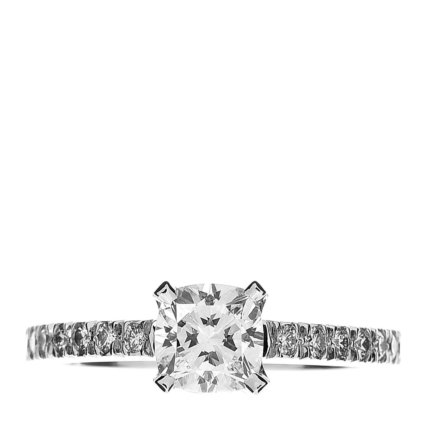 Platinum Diamond .59ct Engagement Ring 47 4