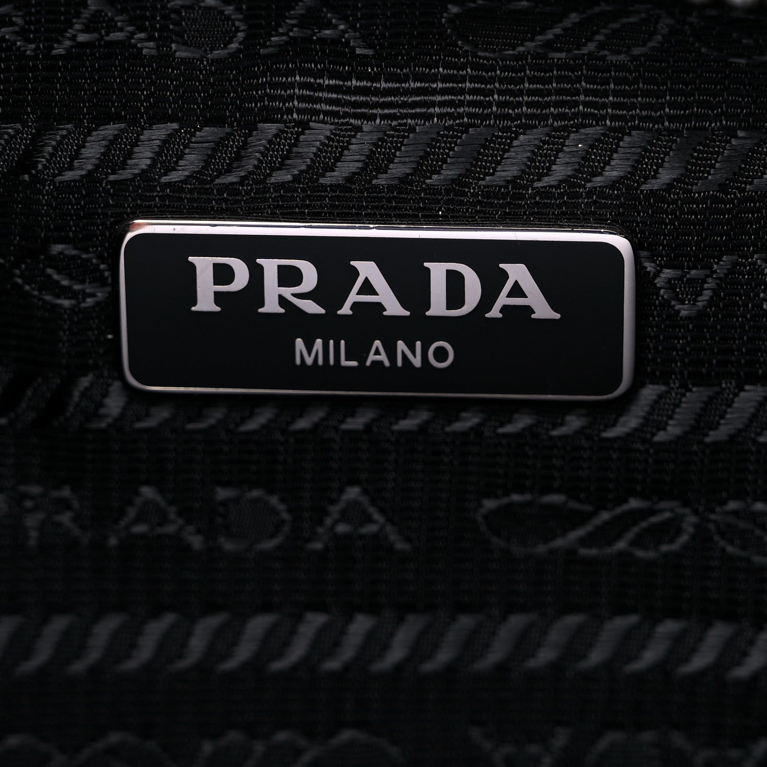 Prada Nylon Re-Edition 2005 Shoulder Bag Black 6 of 10
