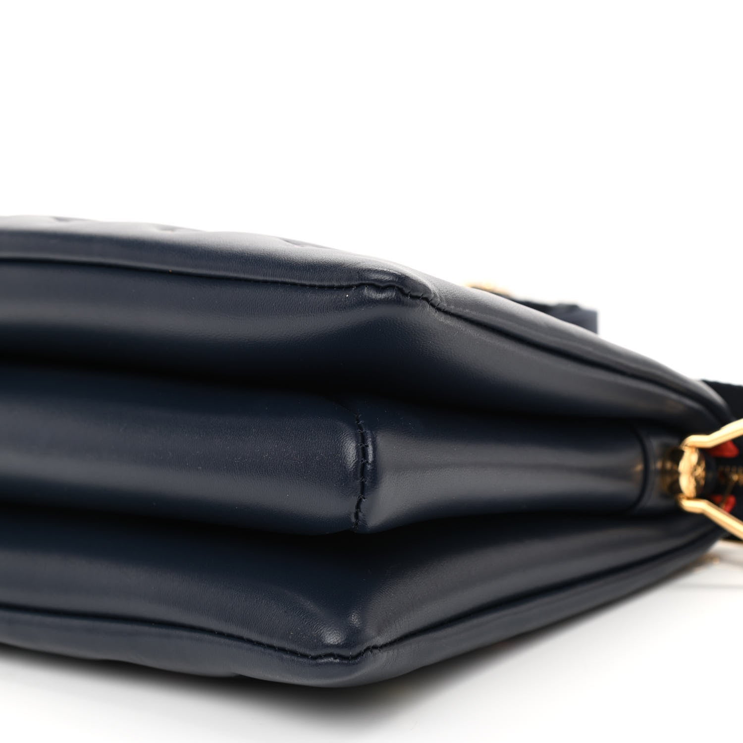 Louis Vuitton Lambskin Embossed Monogram LV Garden Coussin PM Navy 9 of 9