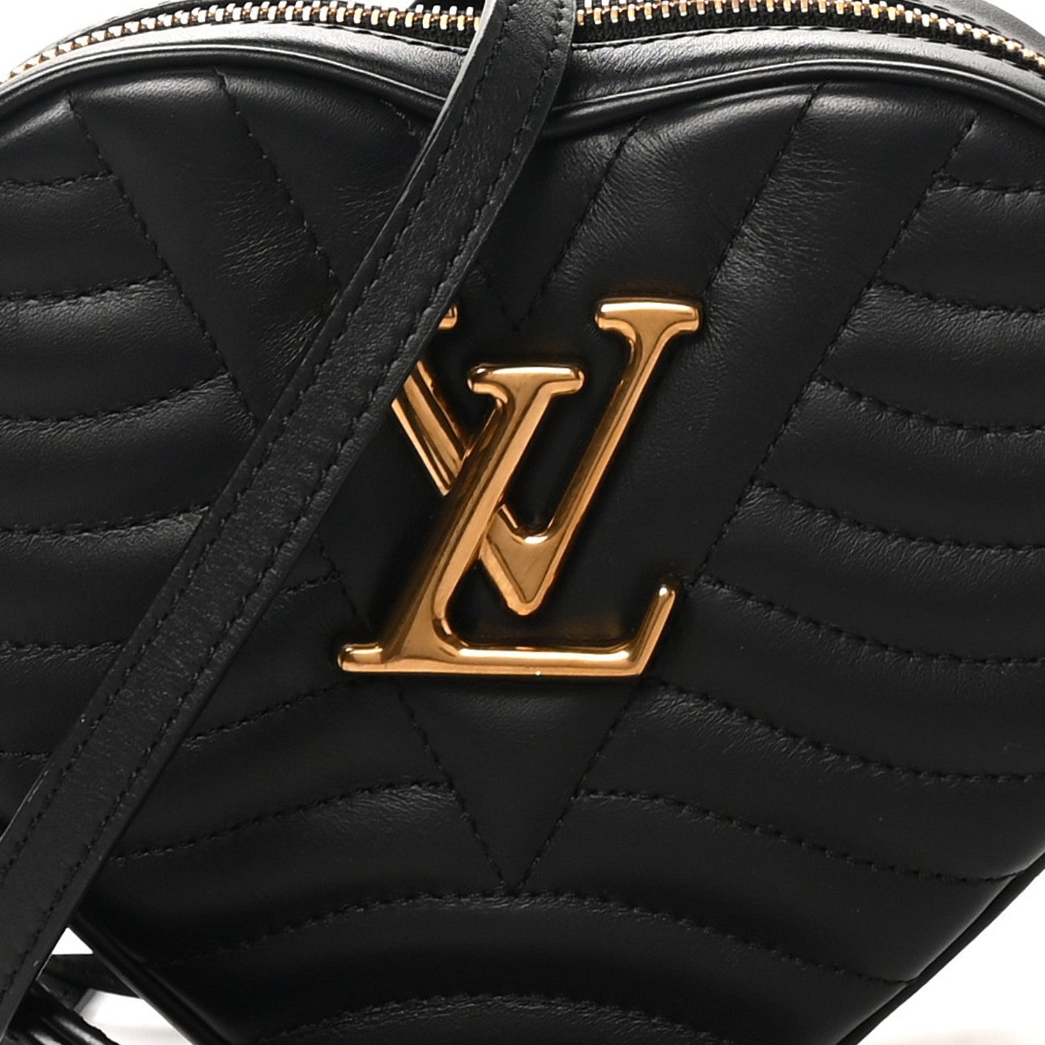 Louis Vuitton Calfskin New Wave Heart Bag Black 7 of 9
