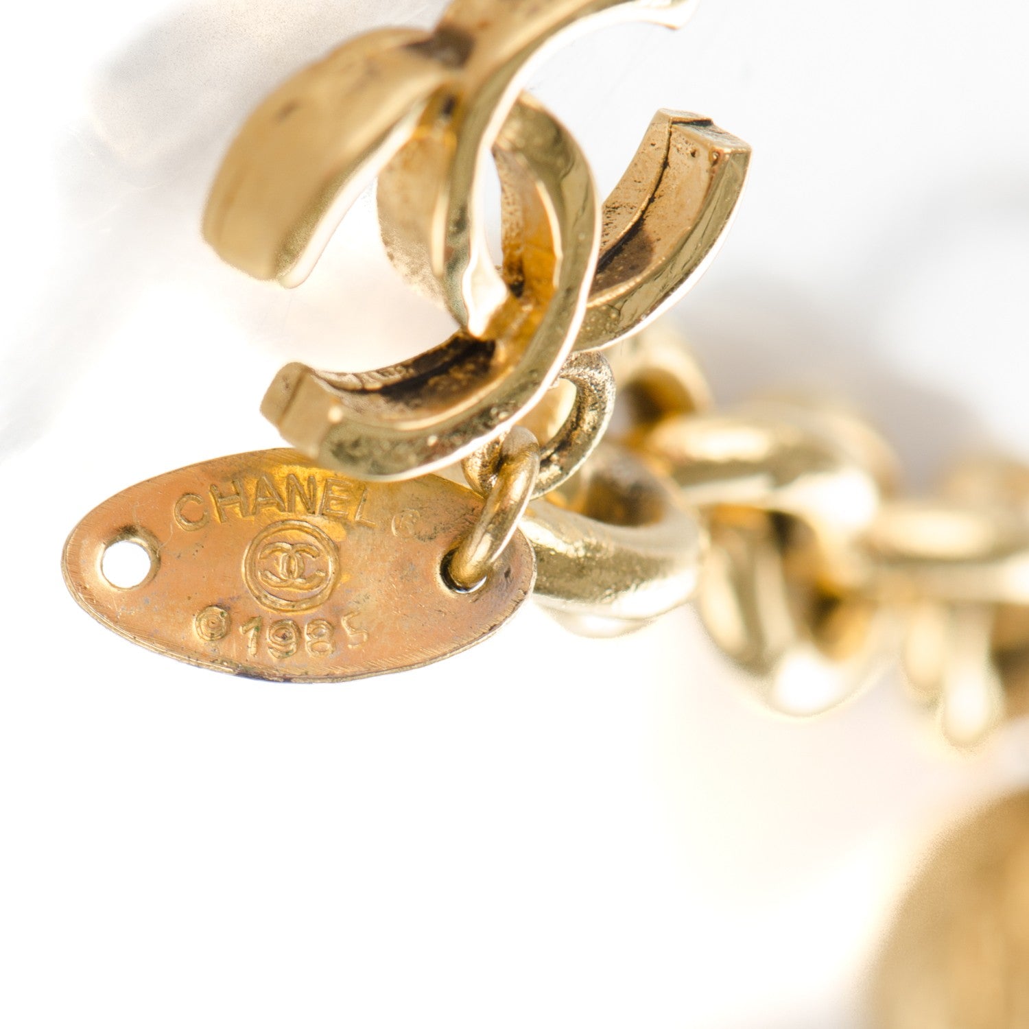 Chanel CC Bead Bracelet Gold 5 of 6