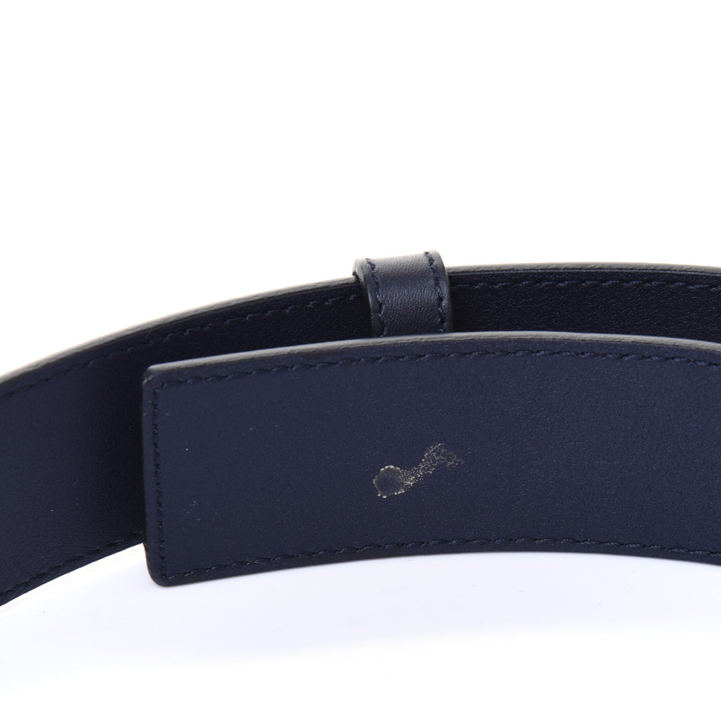 GG Supreme Monogram Blooms Plaque Belt 90 36 Blue