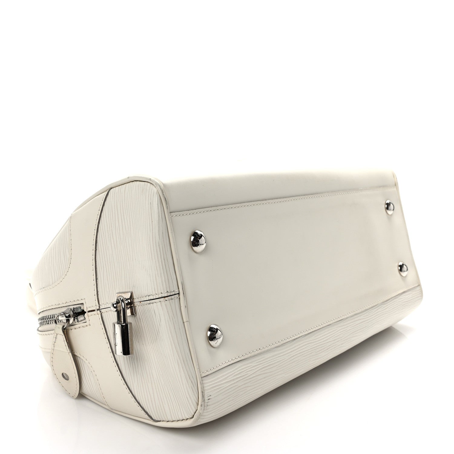 Louis Vuitton Epi Bowling Montaigne GM Ivory 4 of 14