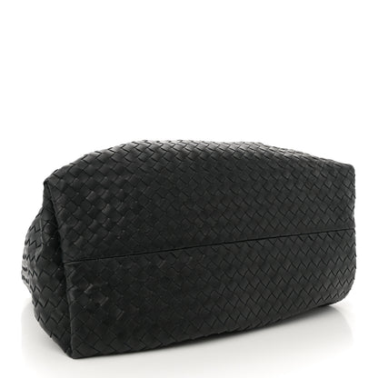 Bottega Veneta Calfskin Intrecciato Pinacoteca Reversible Tote Black Fondant 5 of 10
