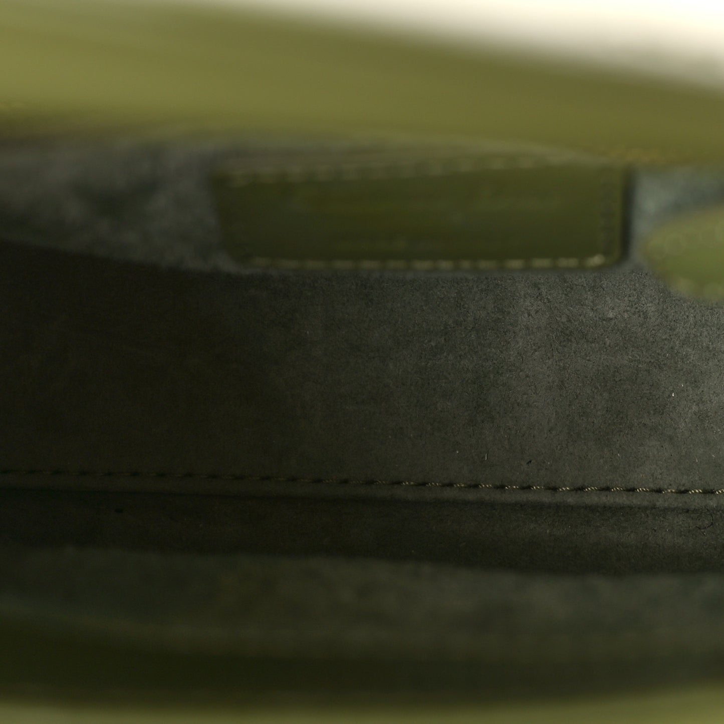 Patent Cannage Mini Lady Dior Dusty Jade