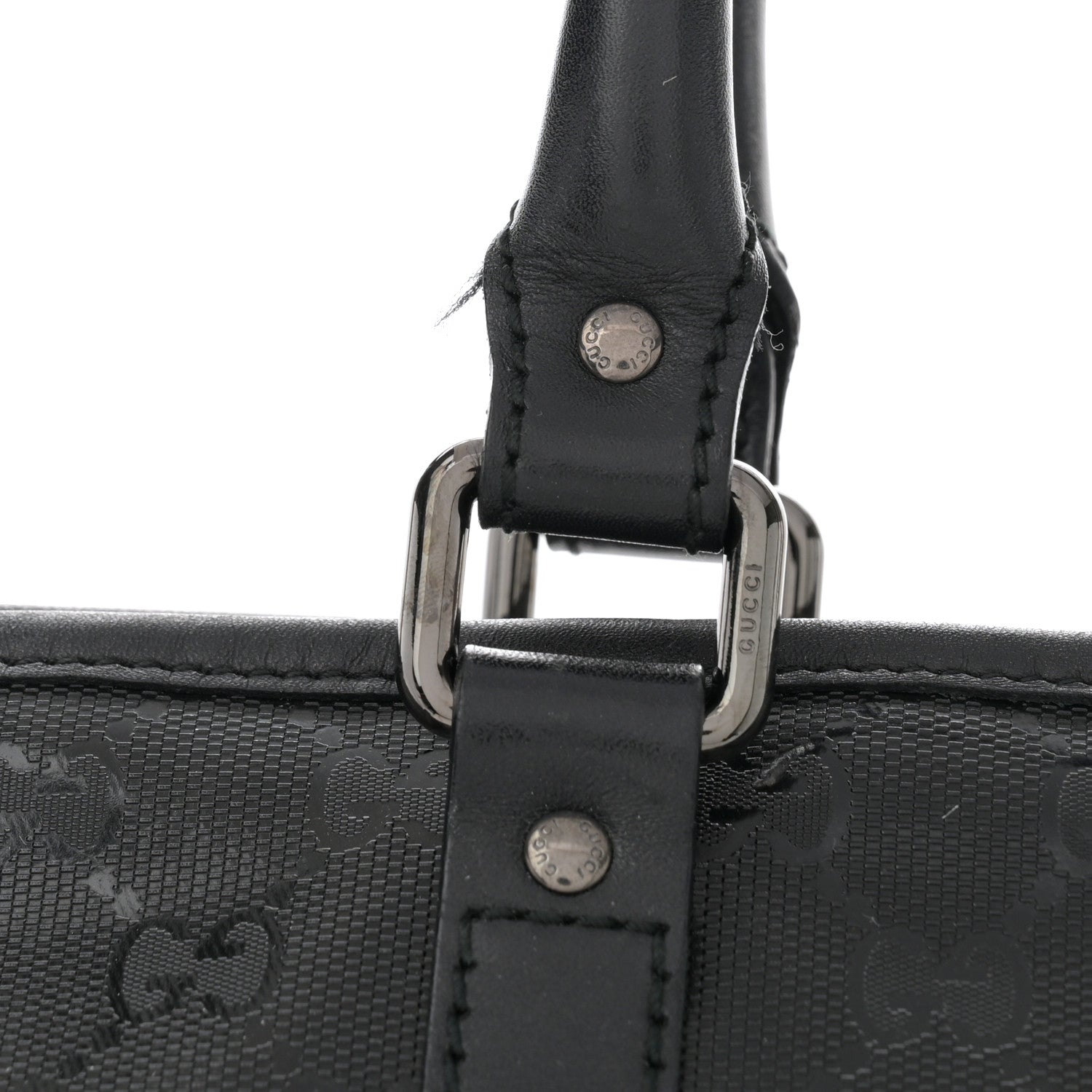 Gucci Imprime Monogram Medium Joy Tote Bag Black 13 of 13