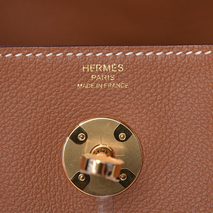 Hermes Evercolor Lindy 26 Gold 6 of 10