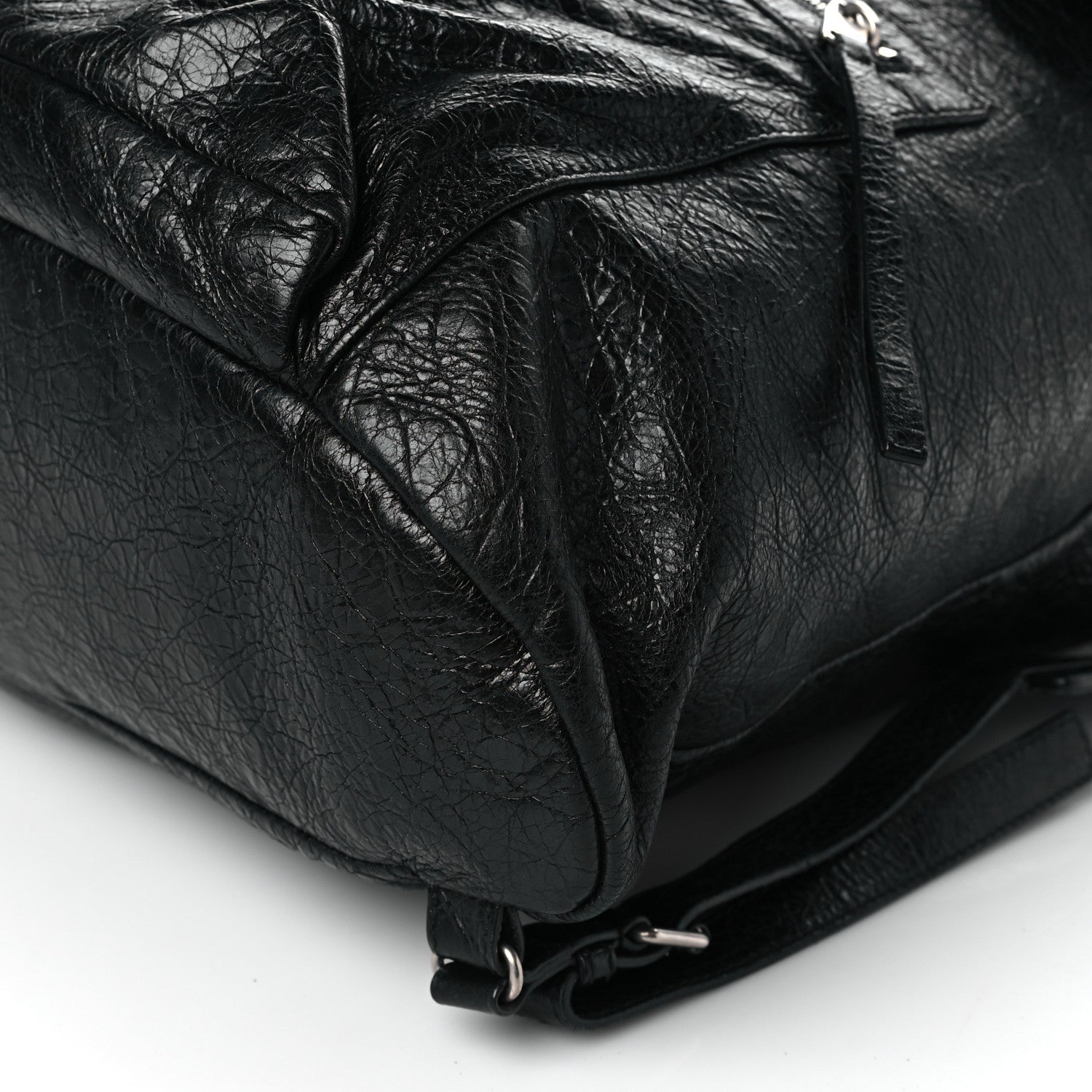 Balenciaga Agneau Giant 12 Silver Hardware S Traveler Backpack Black 9 of 9