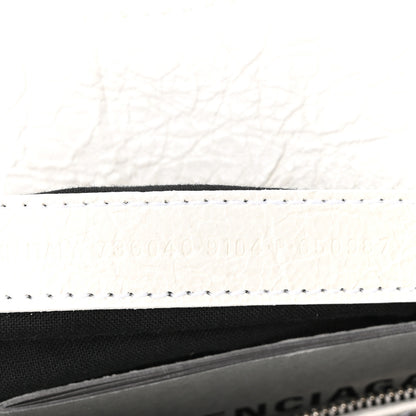 Balenciaga Agneau Arena Small Neo Cagole City Handbag Optic White 9 of 12