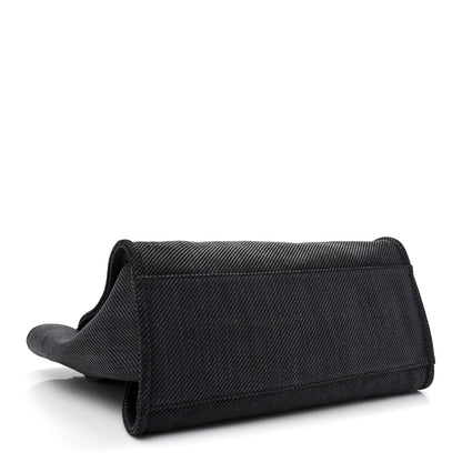 Chanel Mixed Fibers Large Deauville Tote Black 5 of 13