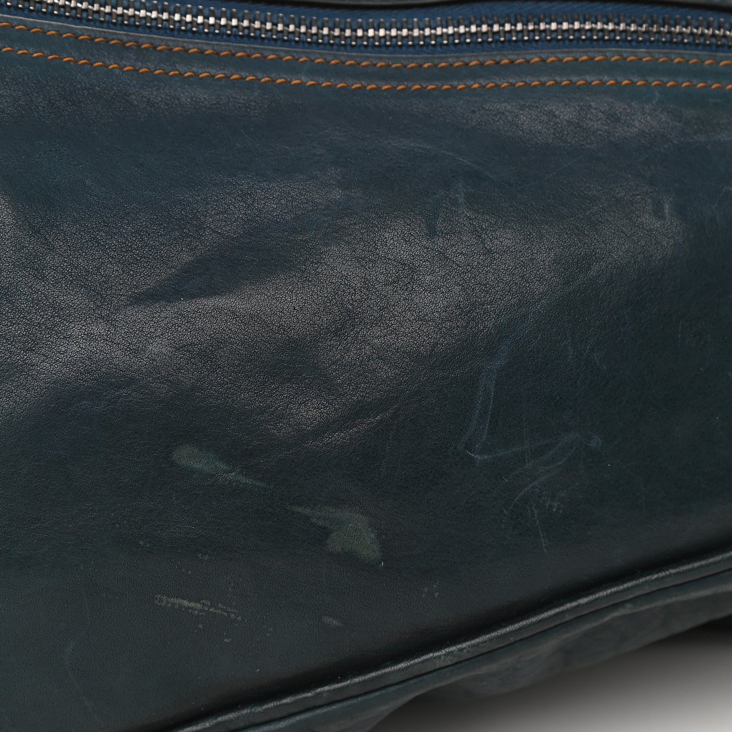 Christian Dior Calfskin Medium Gaucho Double Saddle Bag Dark Blue 13 of 13
