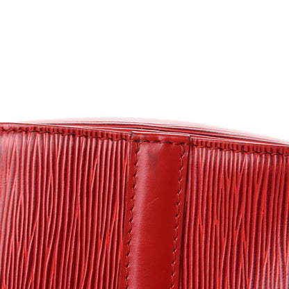 Louis Vuitton Epi Speedy 25 Castillan Red 10 of 16