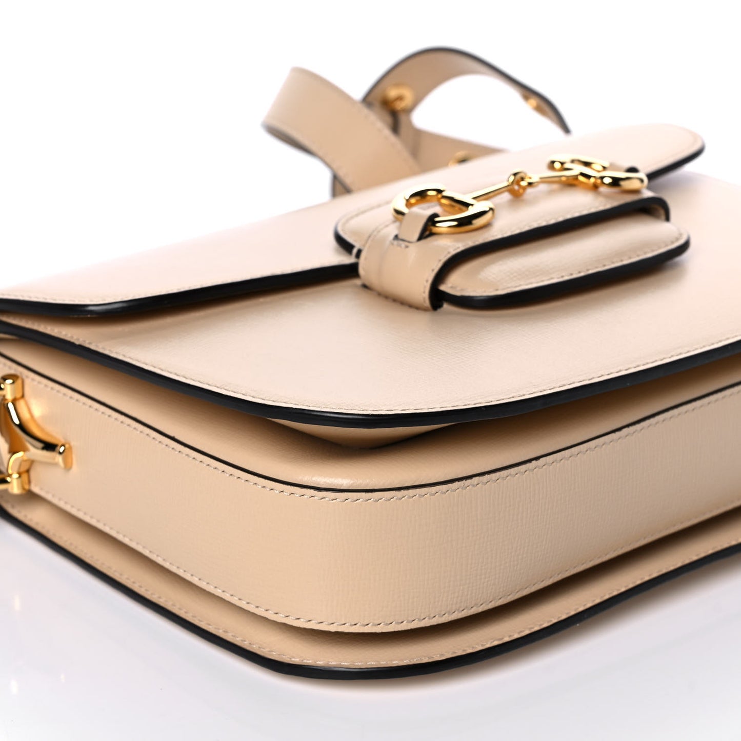 Azalea Calfskin Horsebit 1955 Shoulder Bag Bubble Tea