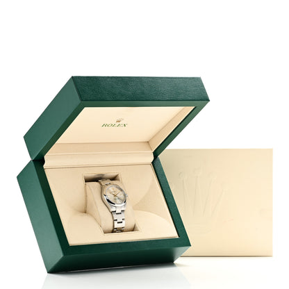 Rolex Stainless Steel 31mm Oyster Perpetual Watch Silver 277200 5 of 5