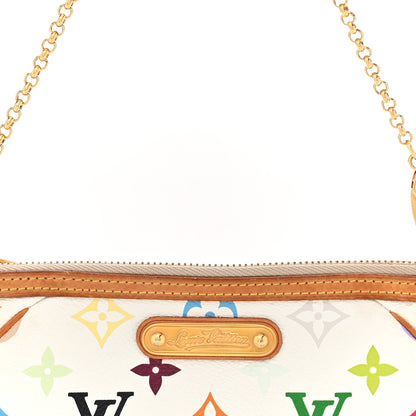 Louis Vuitton Monogram Multicolor Pochette Milla MM White 8 of 11
