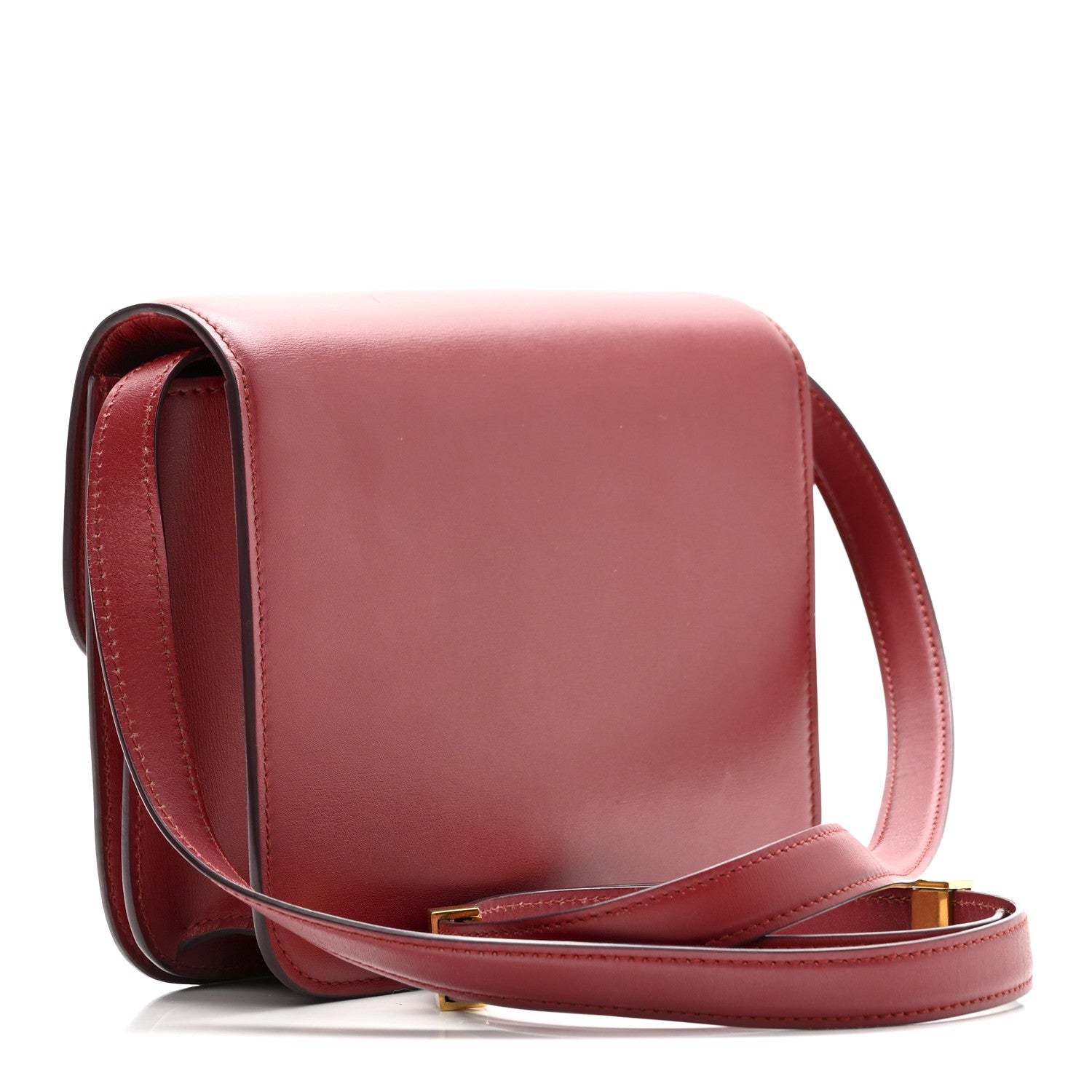 Celine Box Calfskin Teen Classic Box Flap Bag Red 3 of 10