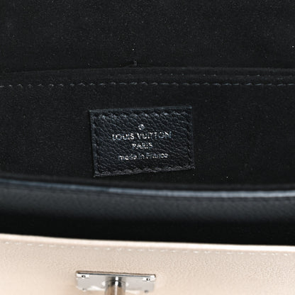 Louis Vuitton Soft Calfskin My Lockme Top Handle Vanille Black 6 of 14