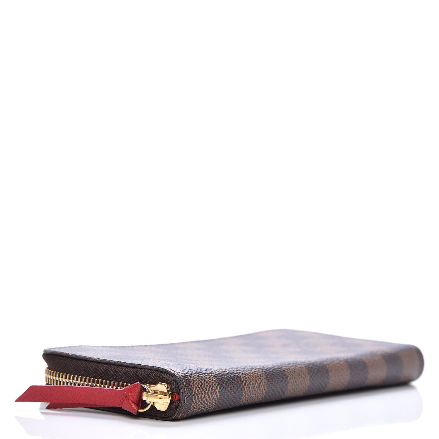 Louis Vuitton Damier Ebene Clemence Wallet Cherry 4 of 7