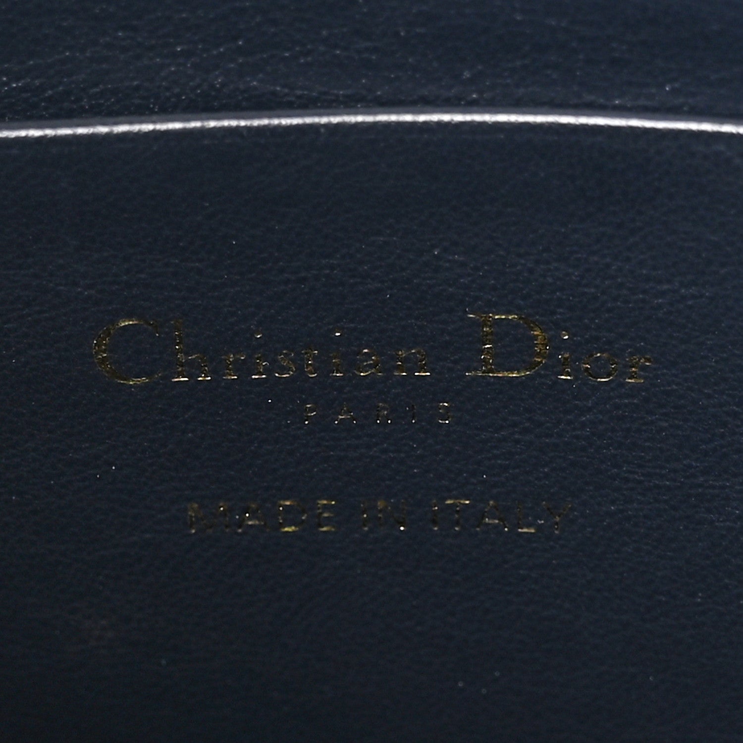 Christian Dior Oblique 30 Montaigne Pouch Blue 6 of 9