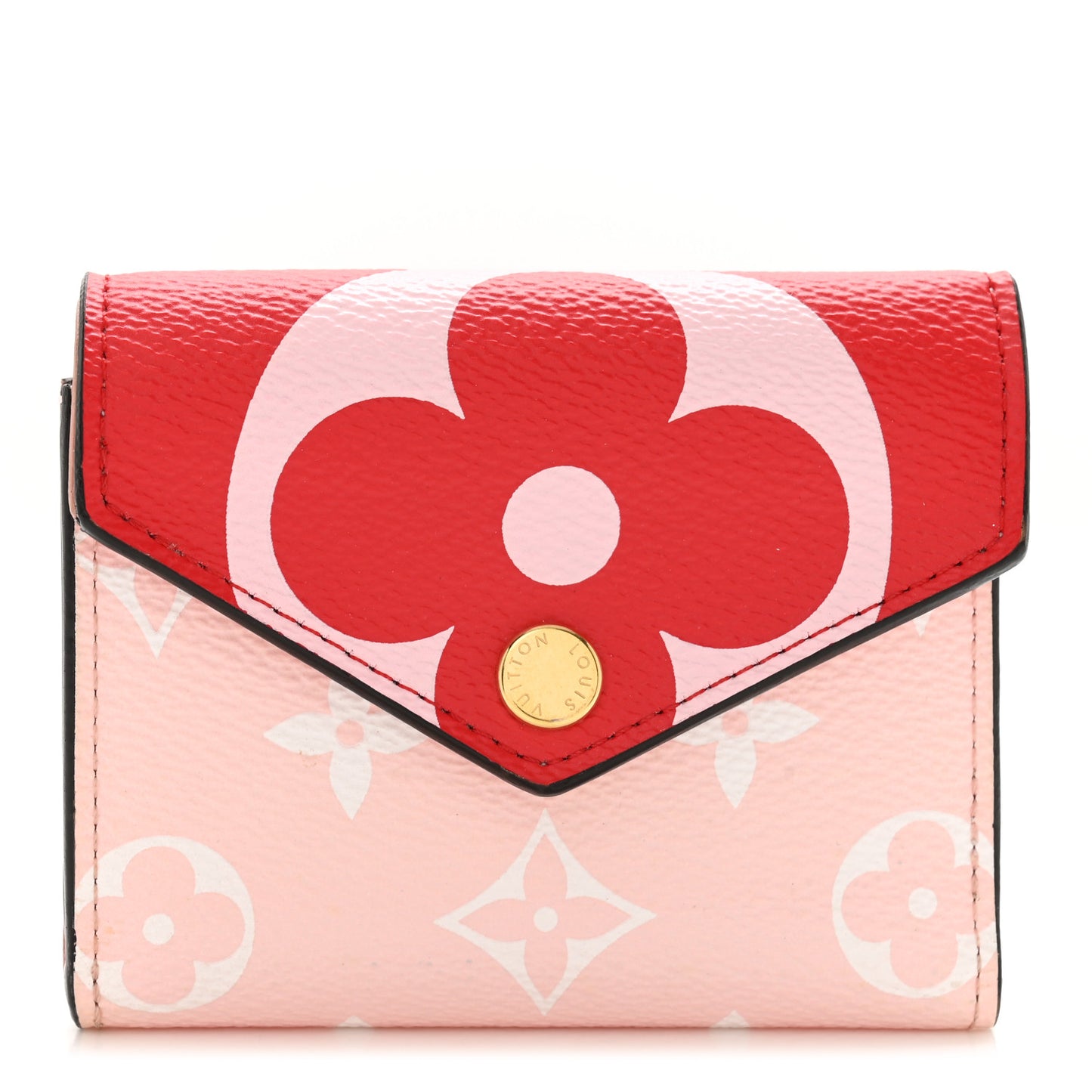 Monogram Giant Zoe Wallet Rouge Rose