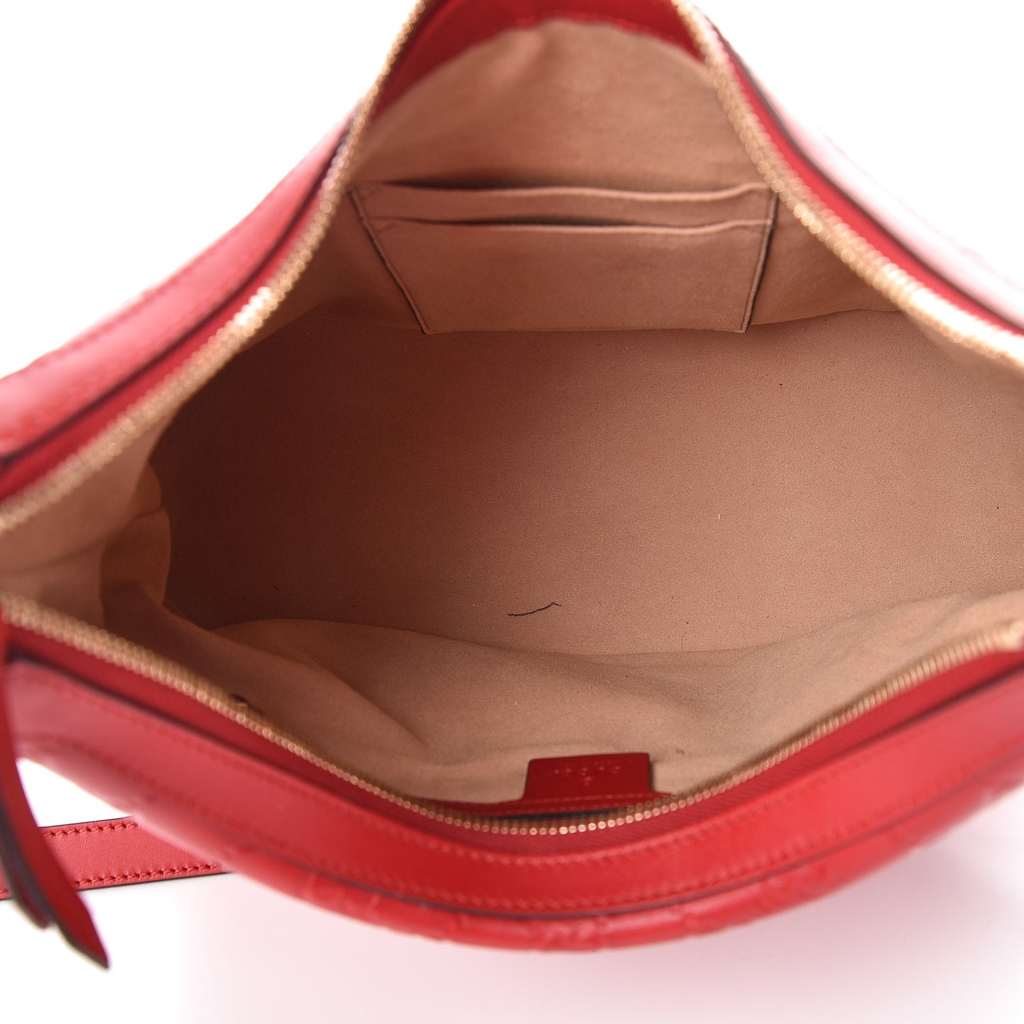 Guccissima Linea A Hobo Red