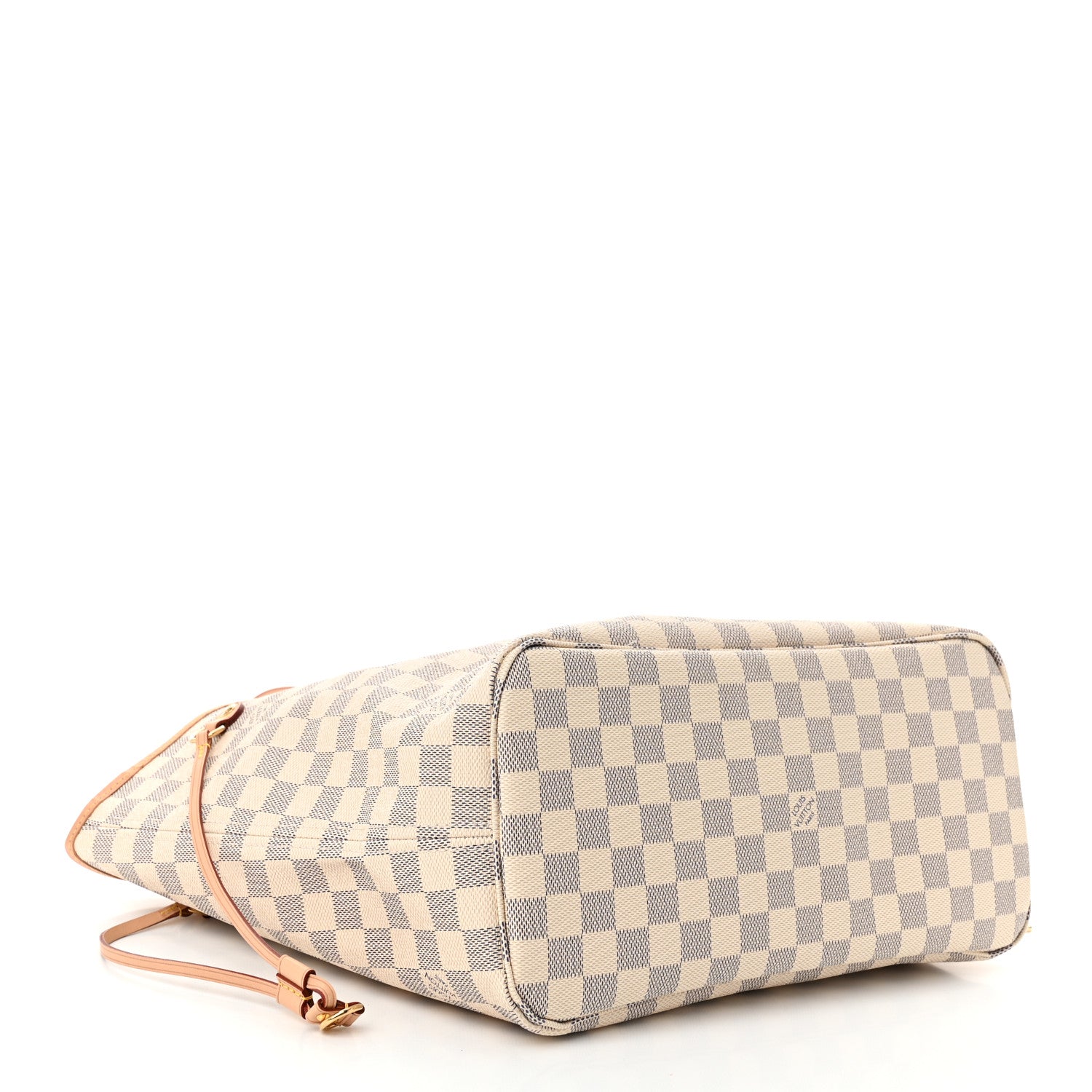 Louis Vuitton Damier Azur Neo Neverfull MM Rose Ballerine 3 of 9