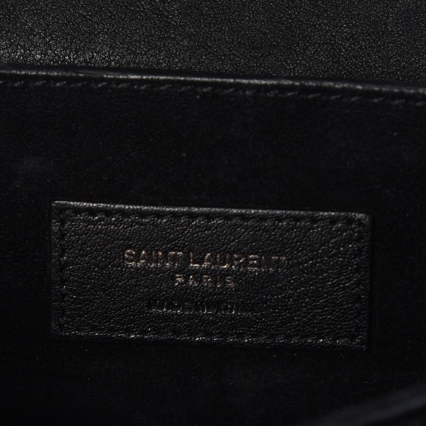 Lambskin Large Charlotte Messenger Bag Black