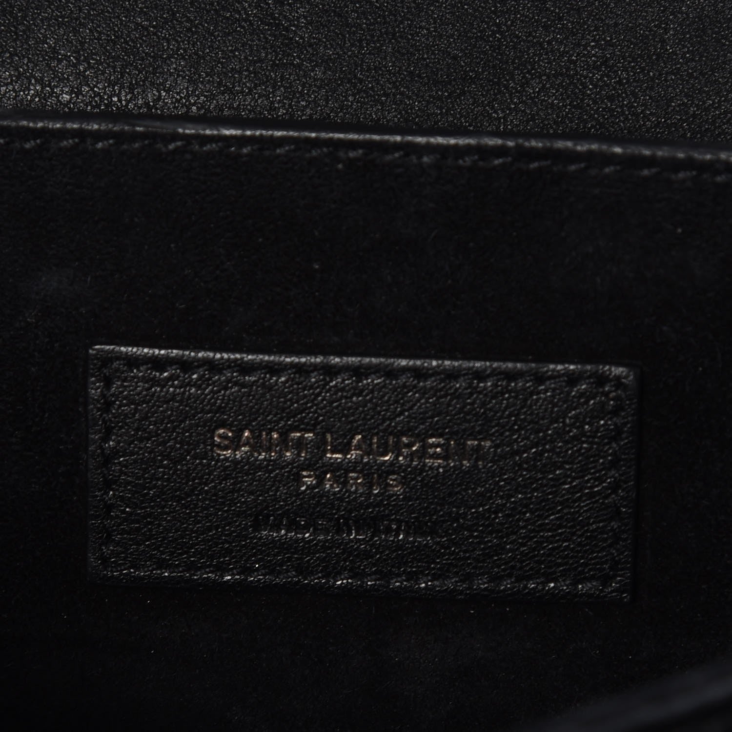 Saint Laurent Lambskin Large Charlotte Messenger Bag Black 7 of 14