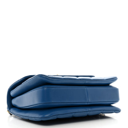 Chanel Lambskin Quilted Small Trendy CC Flap Dual Handle Bag Blue 4 of 10