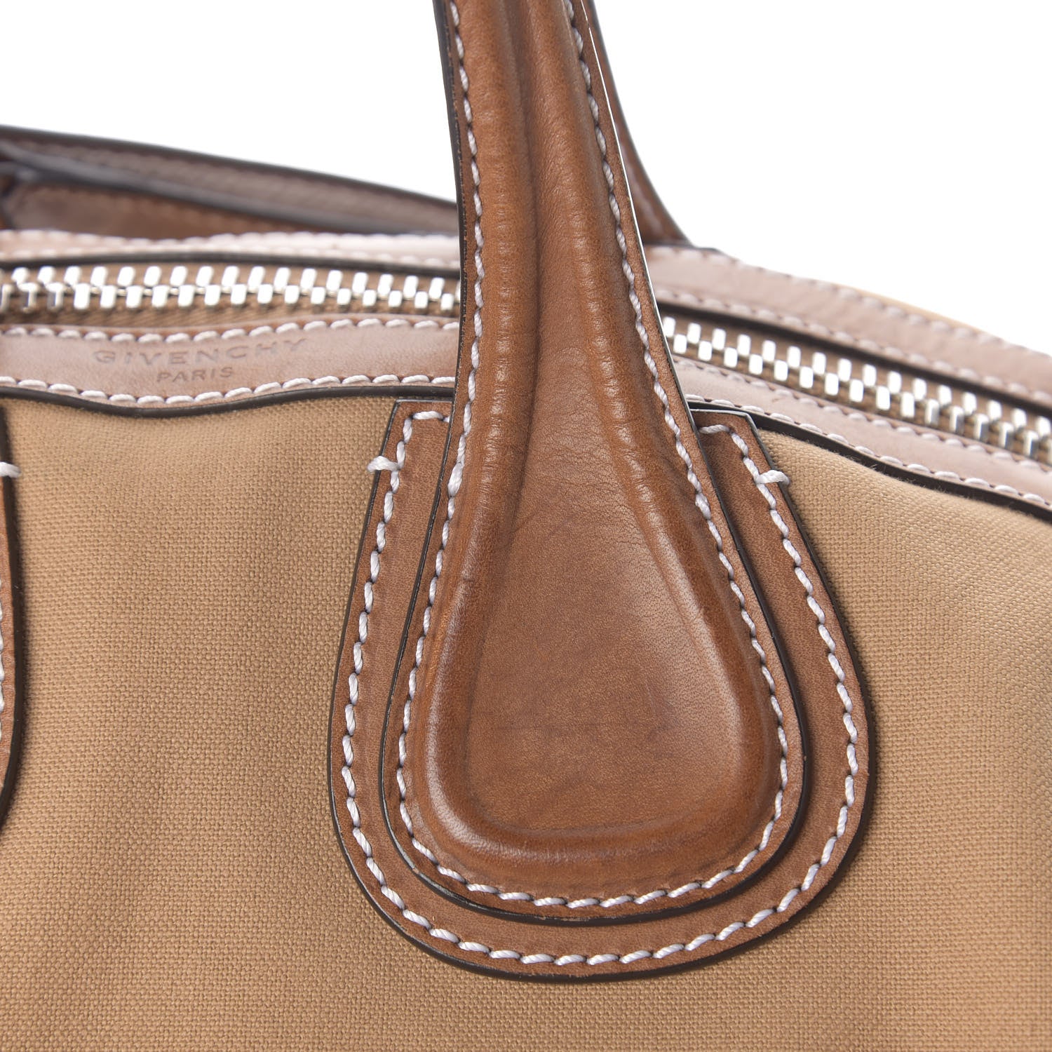 Givenchy Canvas Calfskin Small Nightingale Medium Beige 11 of 12