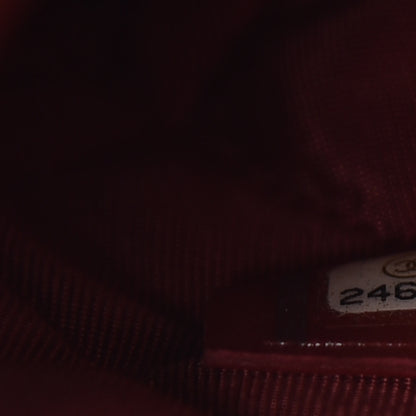Chanel Caviar Quilted Large Golden Class Pouch Dark Red 7 of 8