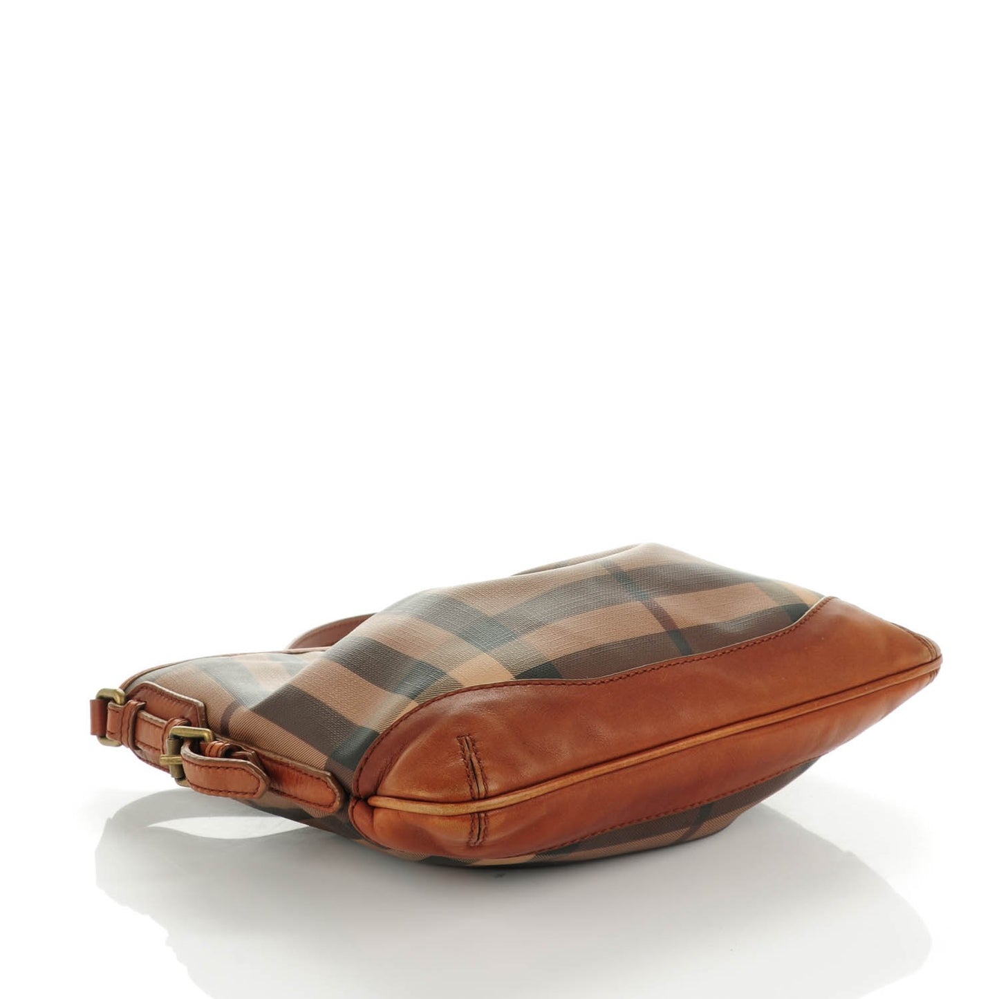 Smoked Check Hartham Shoulder Bag Brown