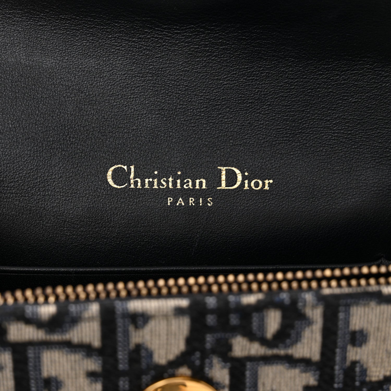 Christian Dior Oblique Saddle Belt Bag Blue 6 of 11
