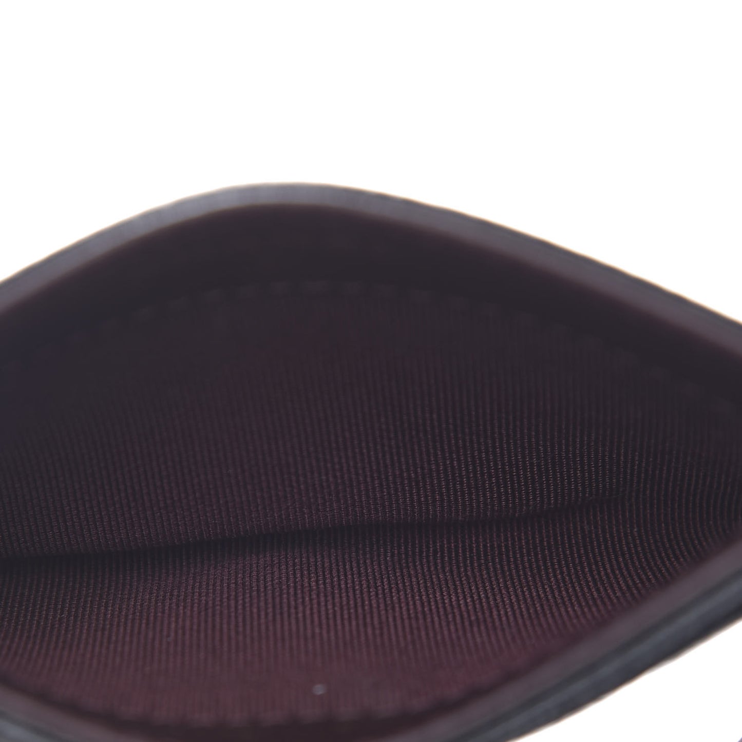Caviar Quilted Card Holder Black