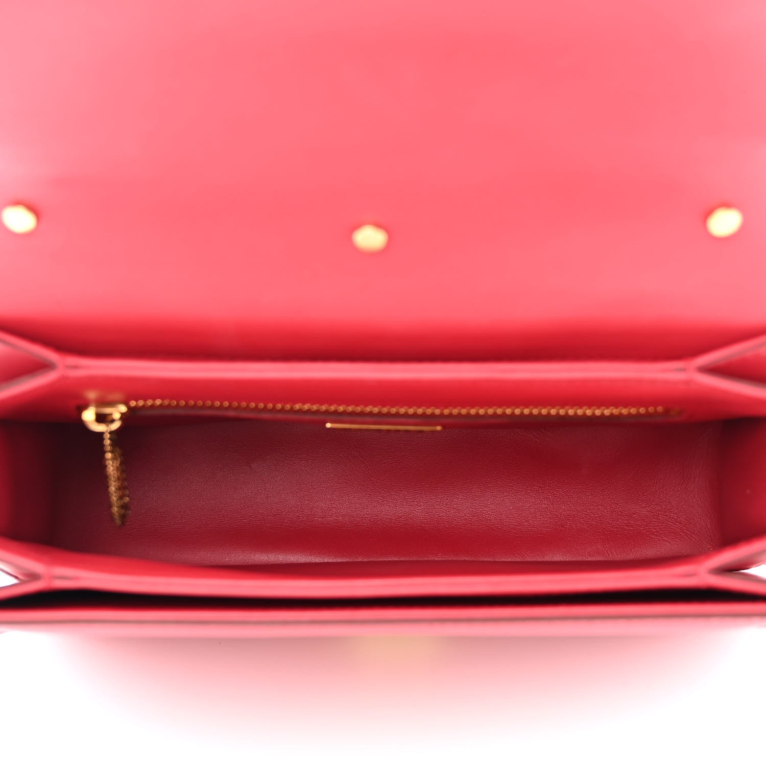 Dolce & Gabbana Smooth Calfskin Small DG Amore Top Handle Bag Red 5 of 10