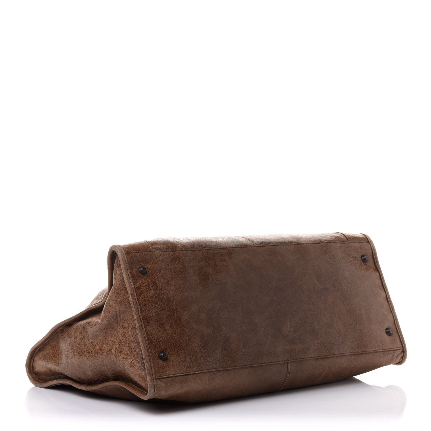 Balenciaga Agneau Classic Hardware Work Castagna 3 of 10