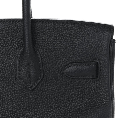 Hermes Togo Birkin 30 Black 9 of 34
