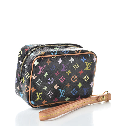 Louis Vuitton Monogram Multicolor Trousse Wapity Black 3 of 7
