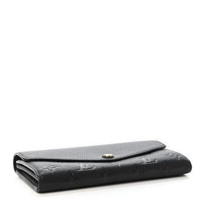Louis Vuitton Empreinte Sarah Wallet NM Black 3 of 4