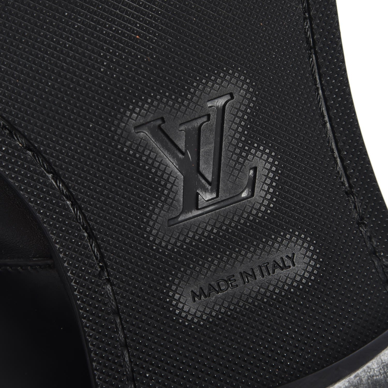 Louis Vuitton Lambskin Derby Lace Up Shoes 8 Black 6 of 7
