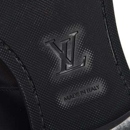 Louis Vuitton Lambskin Derby Lace Up Shoes 8 Black 6 of 7