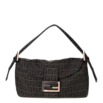 Fendi Zucchino Baguette Brown 1 of 4