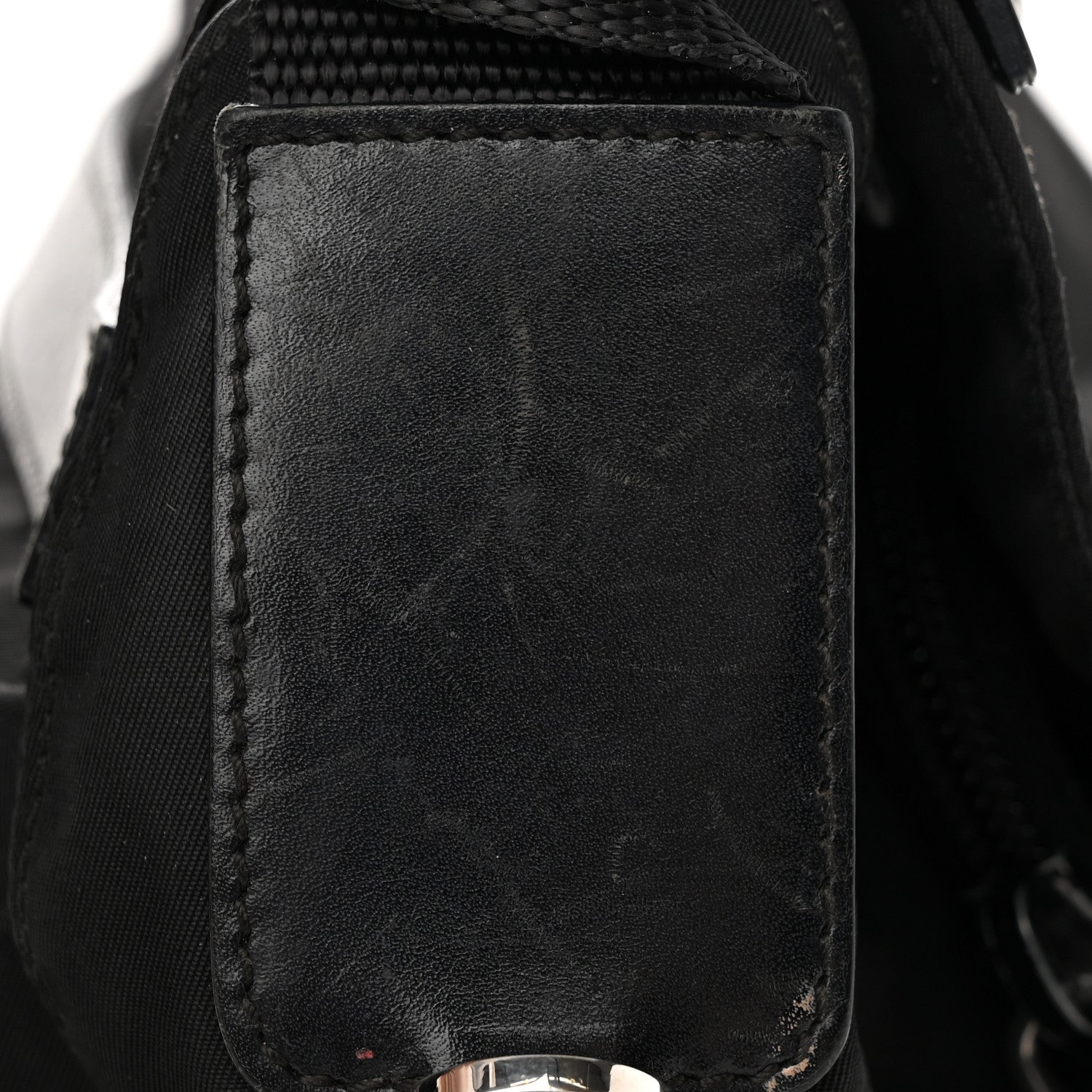 Prada Nylon Vela Messenger Black 28 of 29