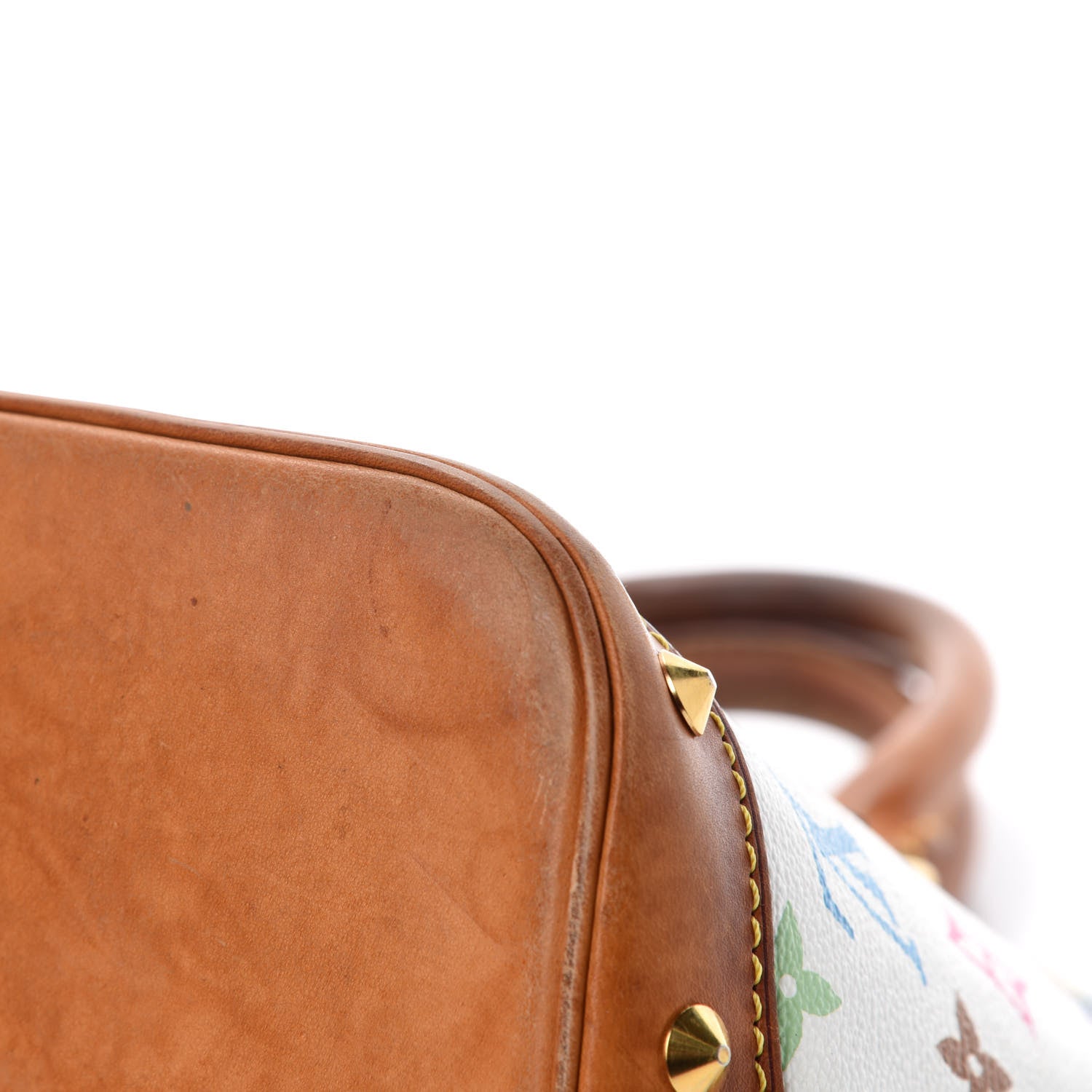 Louis Vuitton Monogram Multicolor Alma White 9 of 14