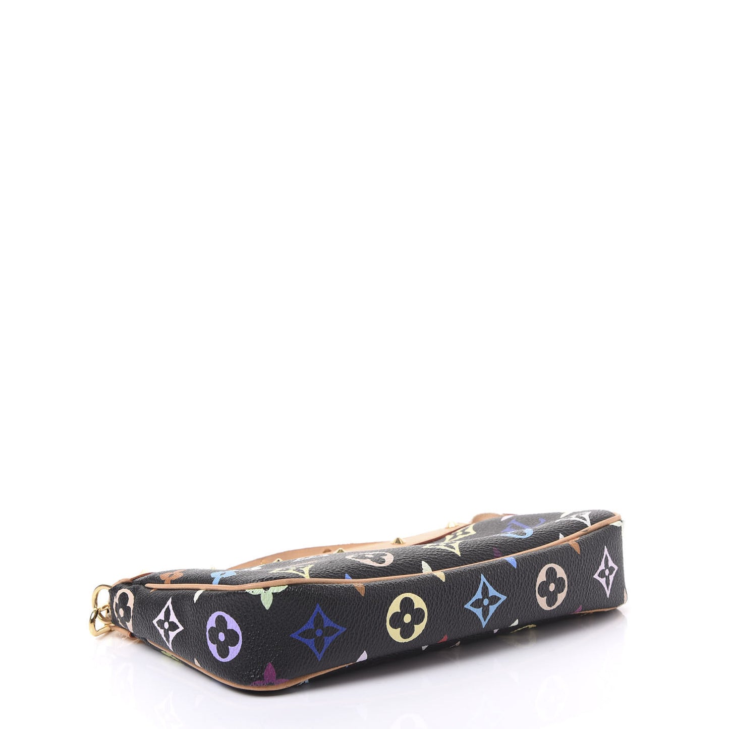 Monogram Multicolor Pochette Accessories Black